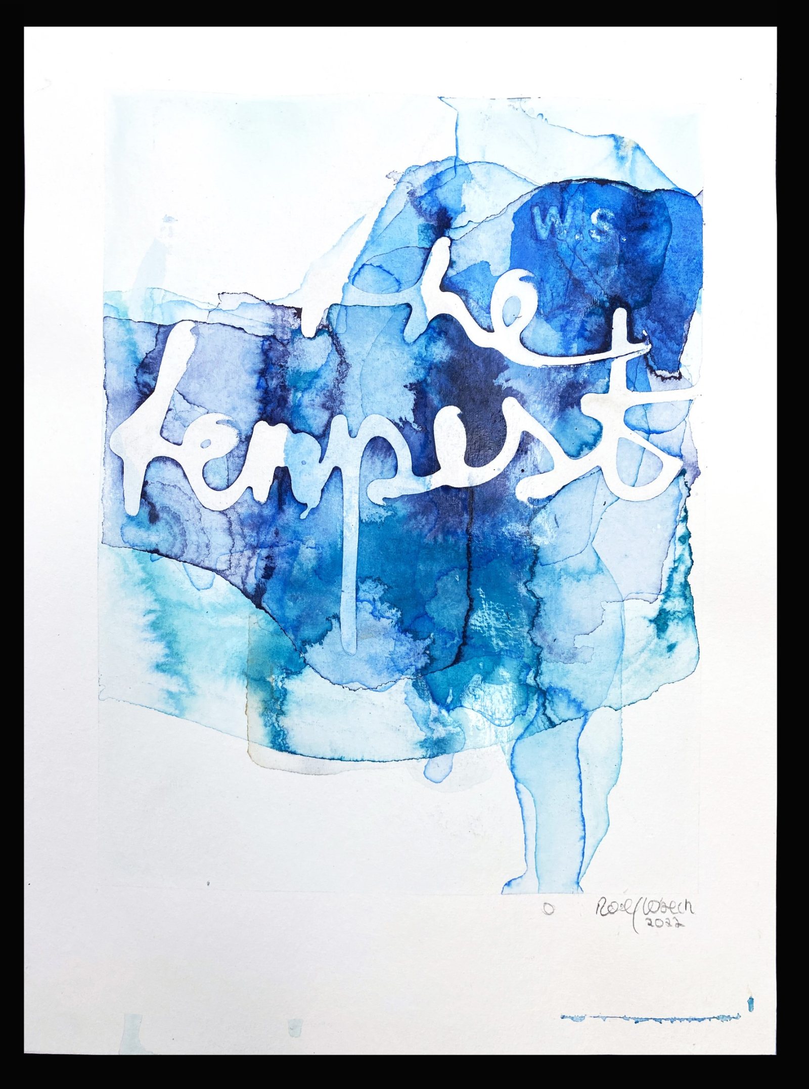 »THE TEMPEST – TITLE PAGE«