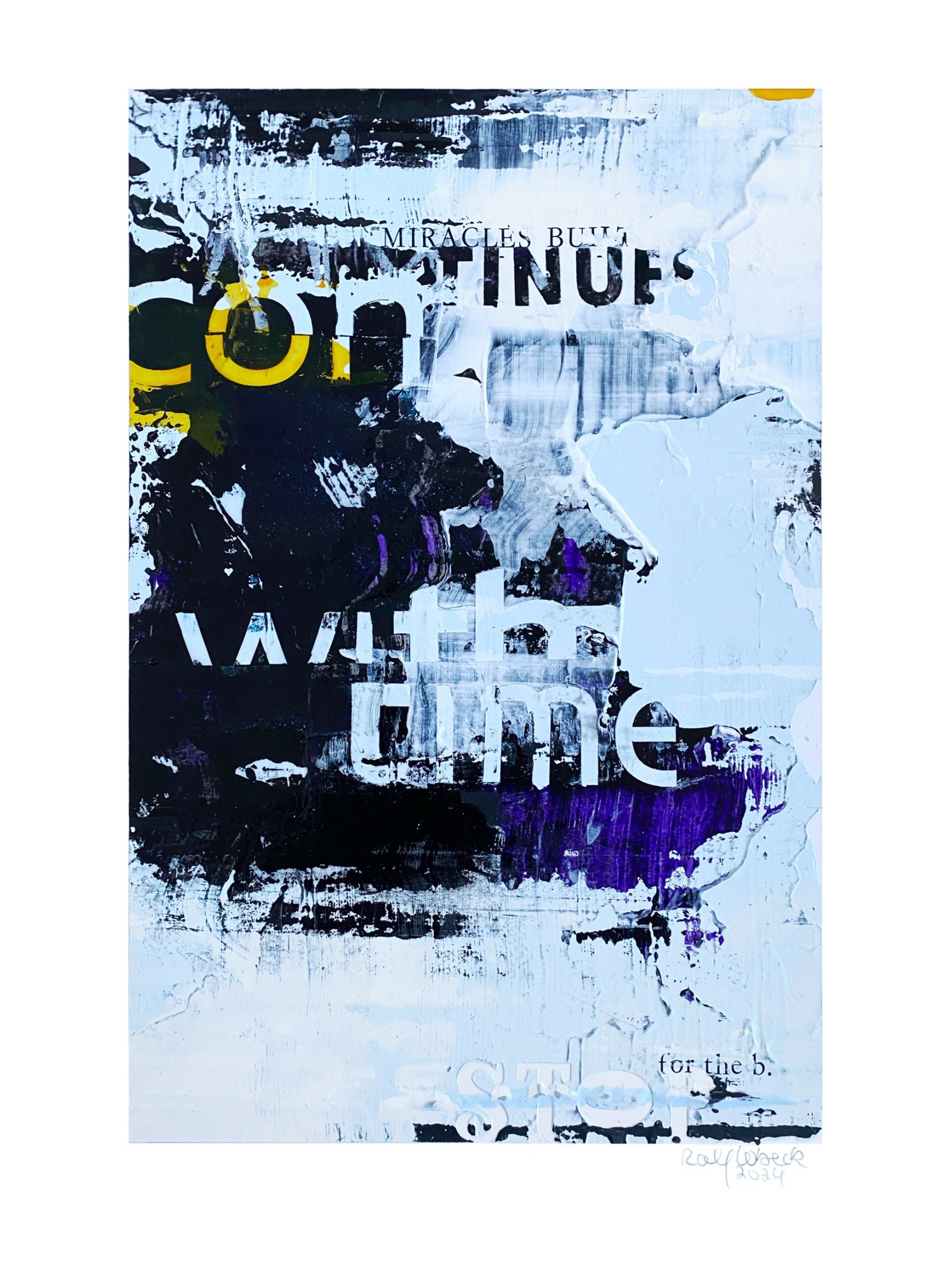 »CONTINUES WITH TIME«