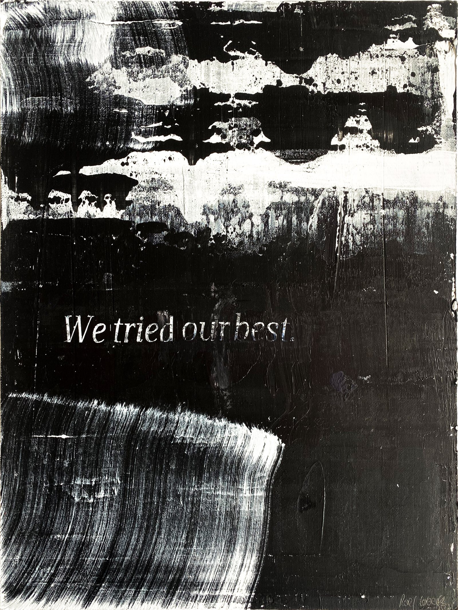 »WE TRIED OUR BEST«